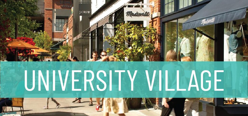 University Village is a top destination for furniture shopping in Seattle Washington